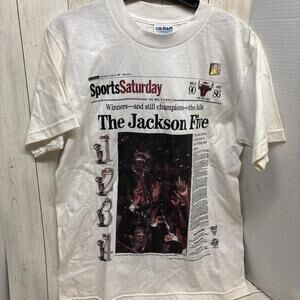 1997 Chicago Bulls The Jackson Five Nba Champs T Shirt  M